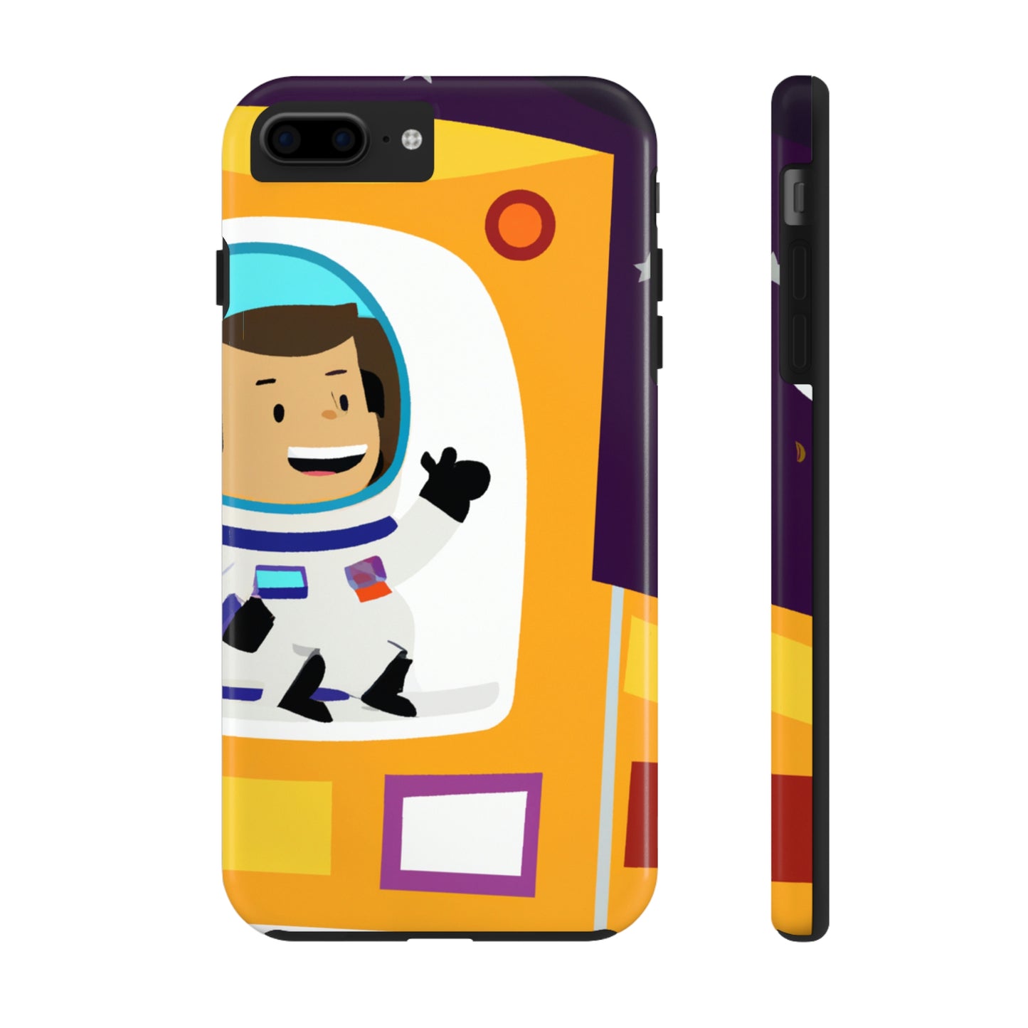 "A Voyage of Celestial Smiles" - The Alien Tough Phone Cases