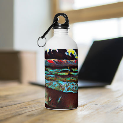 "Dusk at Sea: A Tempestuous Gathering" - The Alien Stainless Steel Water Bottle