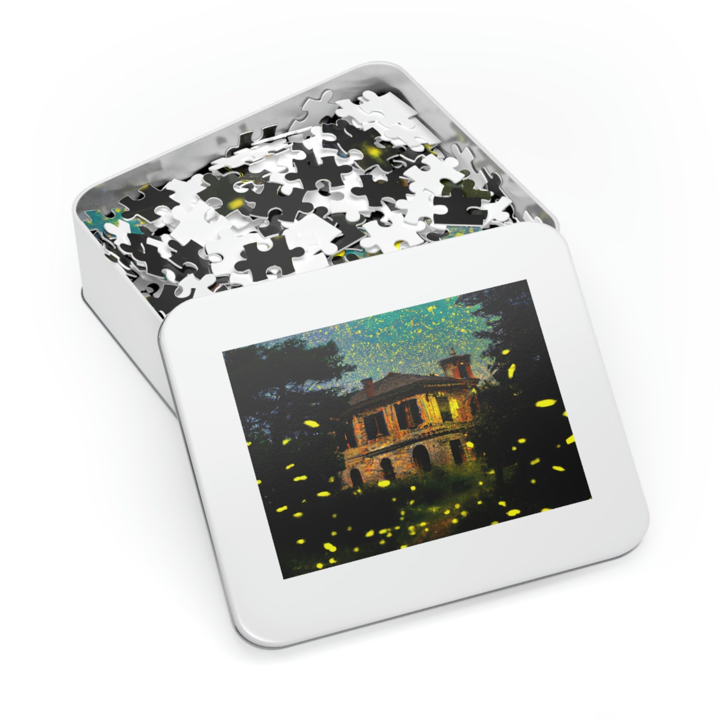 "A Shining Embrace of Fireflies" - The Alien Jigsaw Puzzle