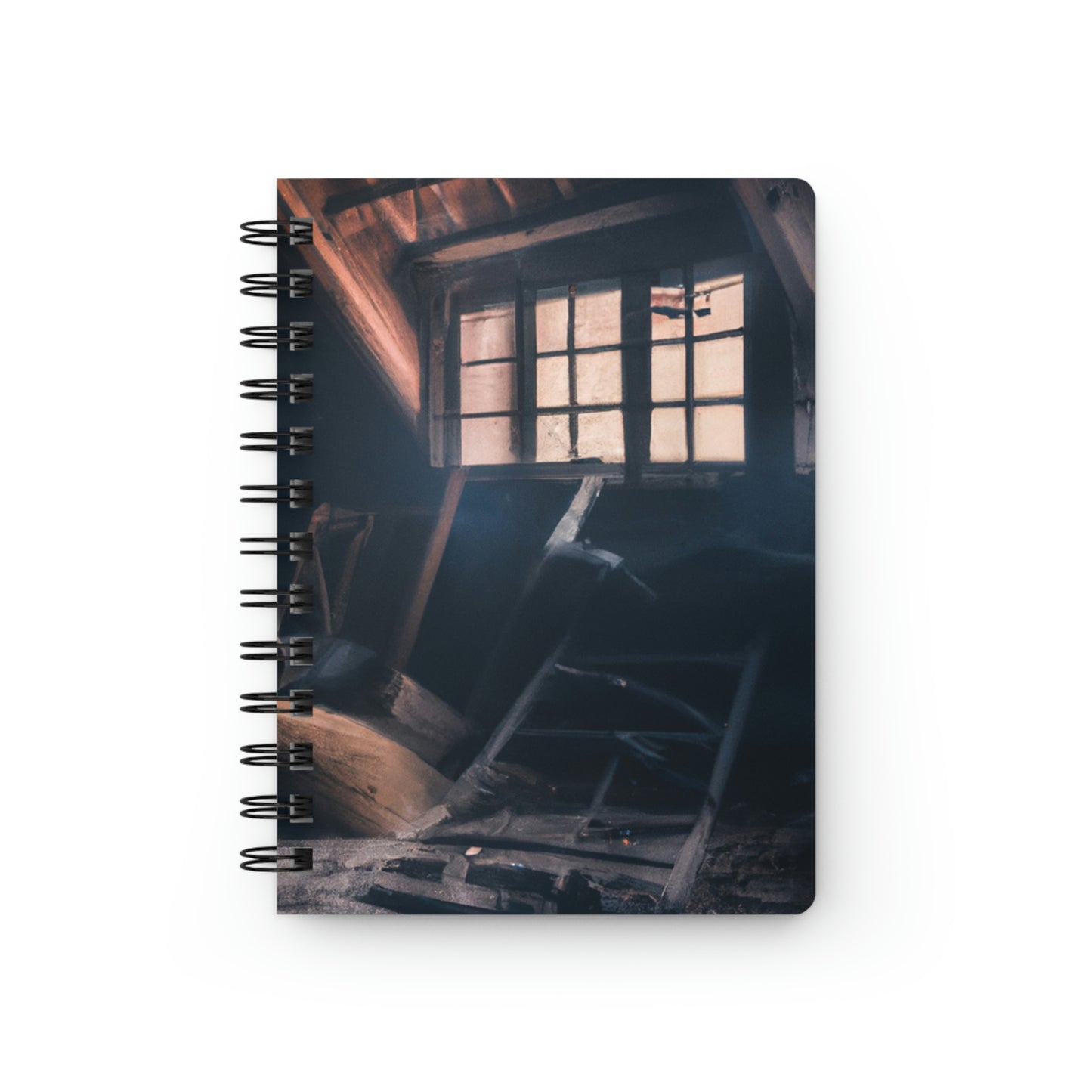 "Dusty Hopes in an Abandoned Attic" - The Alien Spiral Bound Journal