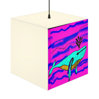 "Glow of the Neon Sea" - The Alien Light Cube Lamp