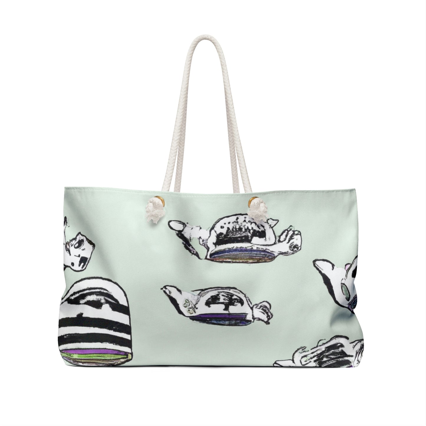 "A Purr-fectly Precious Tea Party Parade" - The Alien Weekender Bag