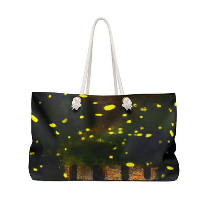 "A Shining Embrace of Fireflies" - The Alien Weekender Bag