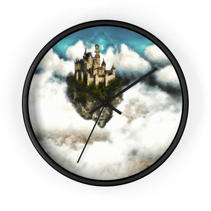 Mystic Castle in the Sky - The Alien Wall Clock