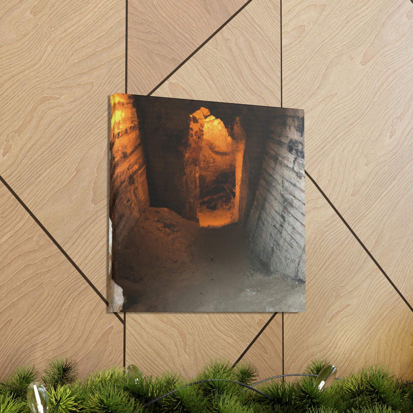 "Search for a Forbidden Abyss: Unveiling the Secret of the Underground City" - The Alien Canva