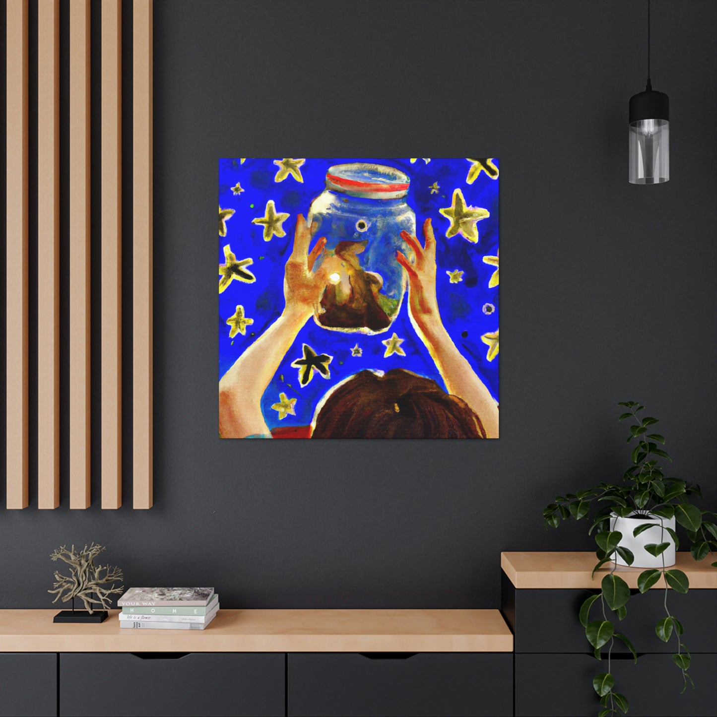 "Un frasco lleno de polvo de estrellas" - The Alien Canva