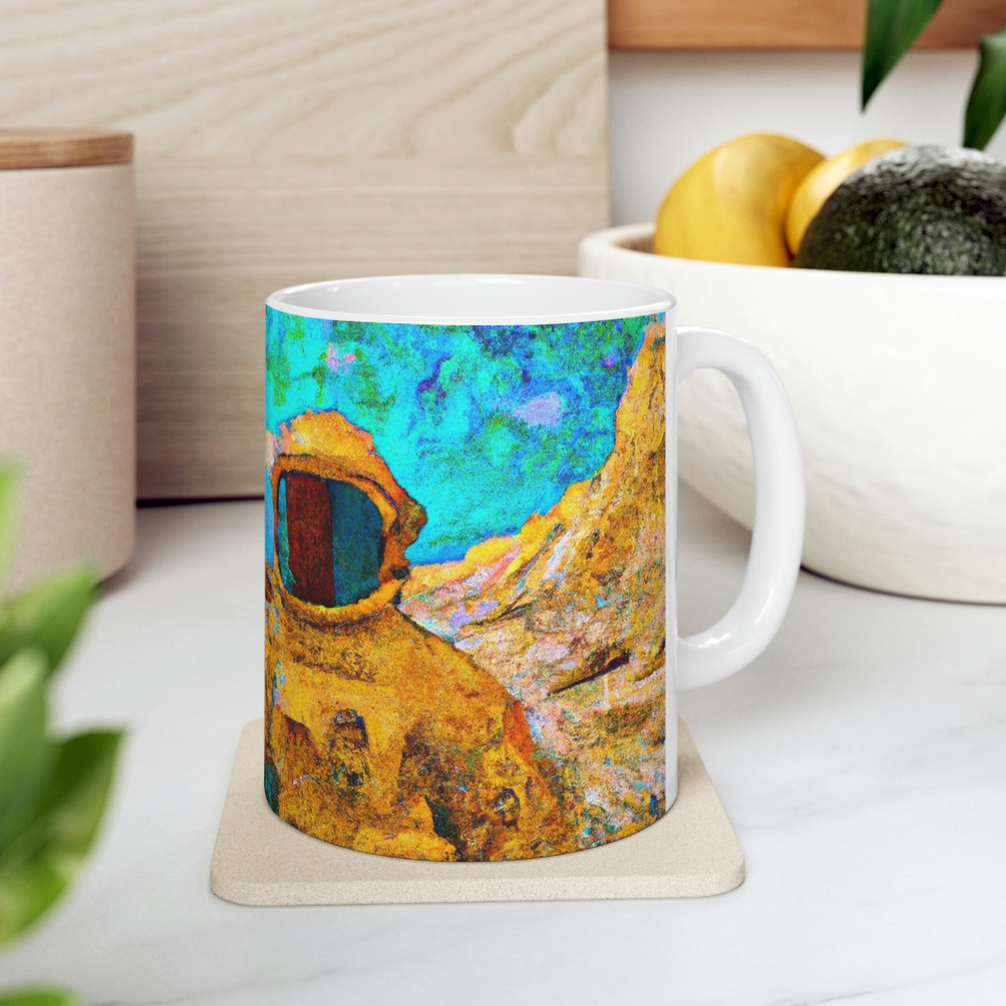 "Lost Among the Ruins" - Taza de cerámica The Alien 11 oz