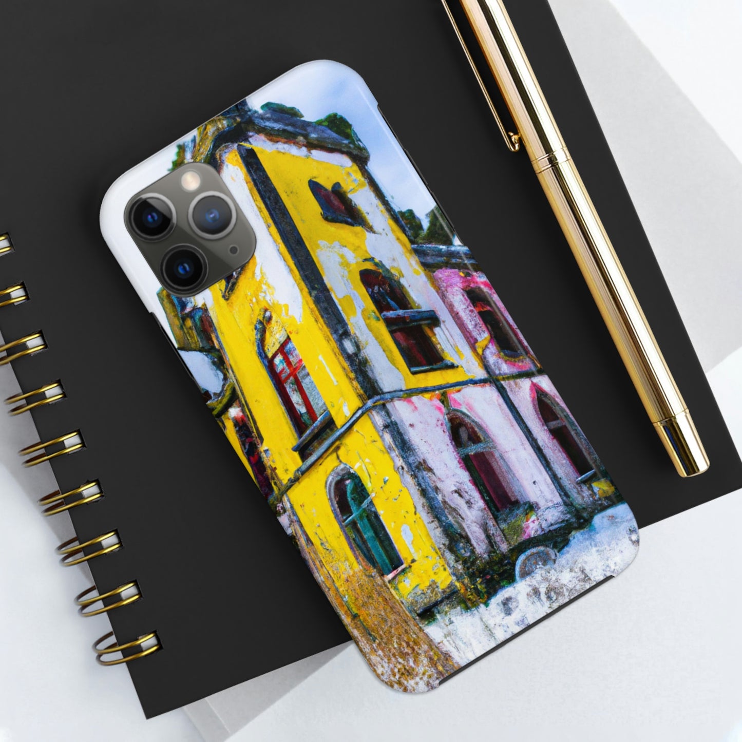 "Schloss aus Schnee und Schatten" - Die Alien Tough Phone Cases