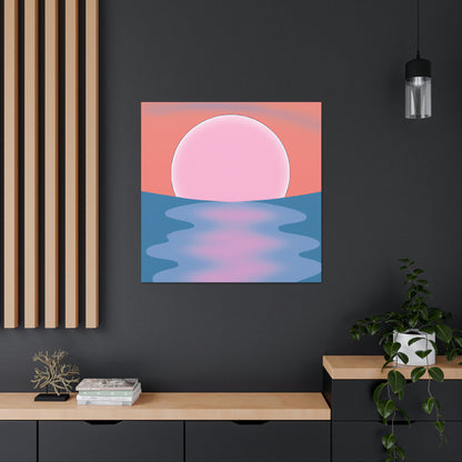 "Serenity at Sunset" - The Alien Canva