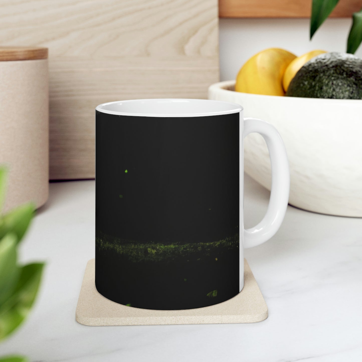 "A Thousand Fireflies in the Night Sky" - The Alien Ceramic Mug 11 oz