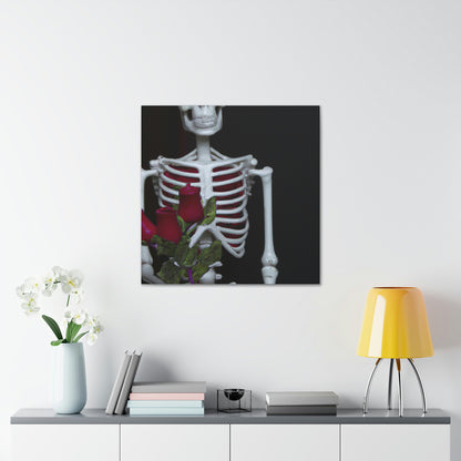 "The Skeletal Romantic" - The Alien Canva