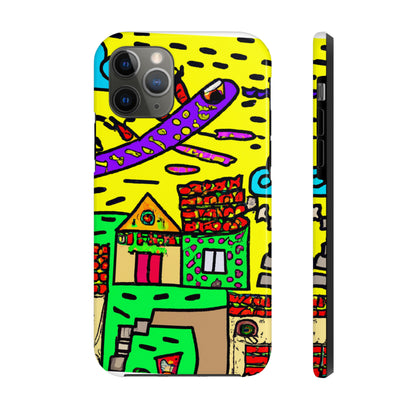 "A Slumbering Village of the Soaring Dragon" - The Alien Tough Phone Cases