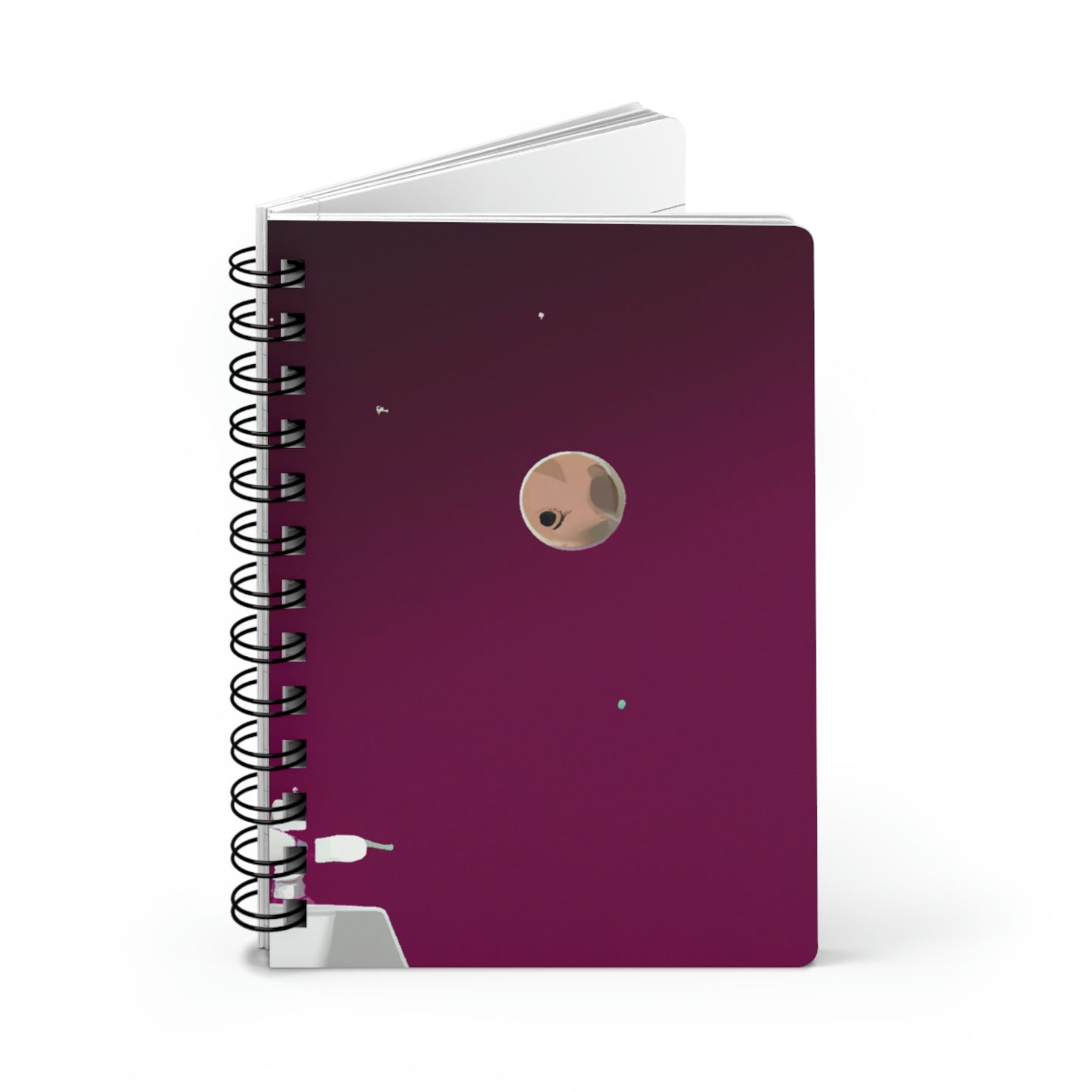 "A Moon Odyssey: Exploring Another World" - The Alien Spiral Bound Journal