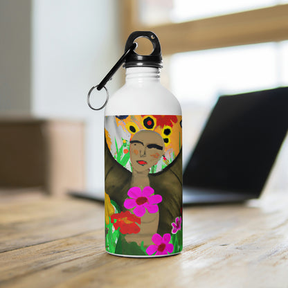 "Butterfly Ballet in the Wildflower Meadow" - The Alien Stainless Steel Water Bottle