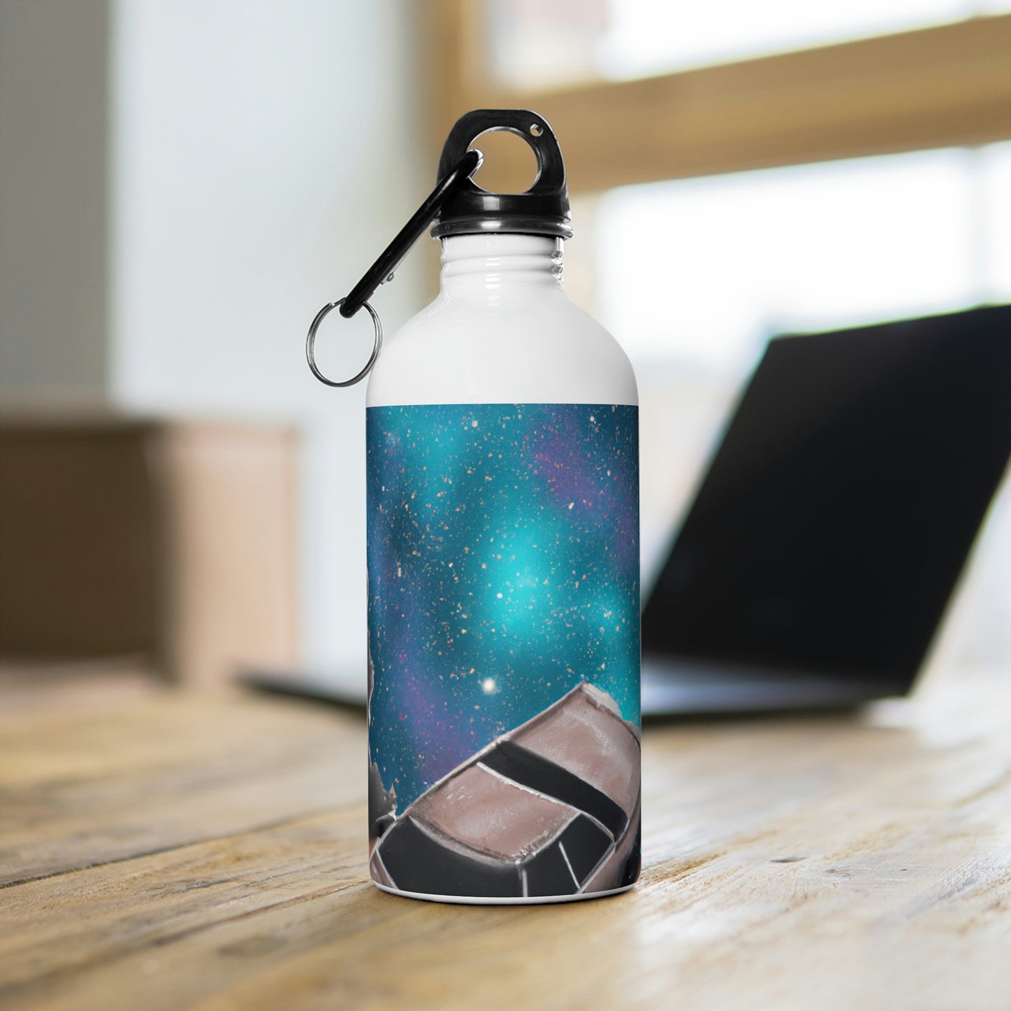 "A Universe Apart: The Lost Car" - The Alien Stainless Steel Water Bottle