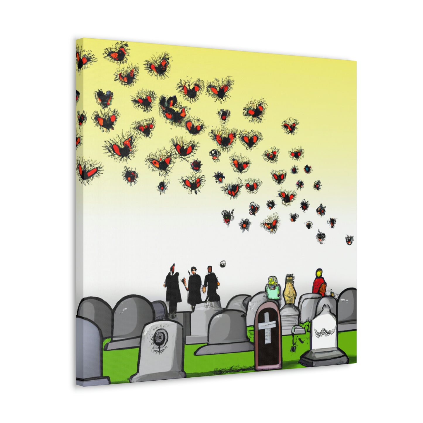 "Funeral From Beyond" - The Alien Canva