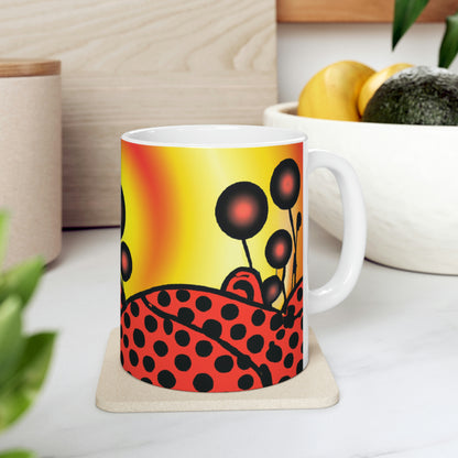 "A New Dawn's Glow" - The Alien Ceramic Mug 11 oz