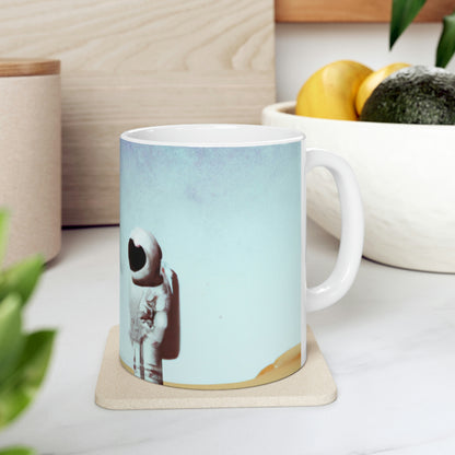 "Alone in an Unknown Galaxy" - Taza de cerámica The Alien 11 oz