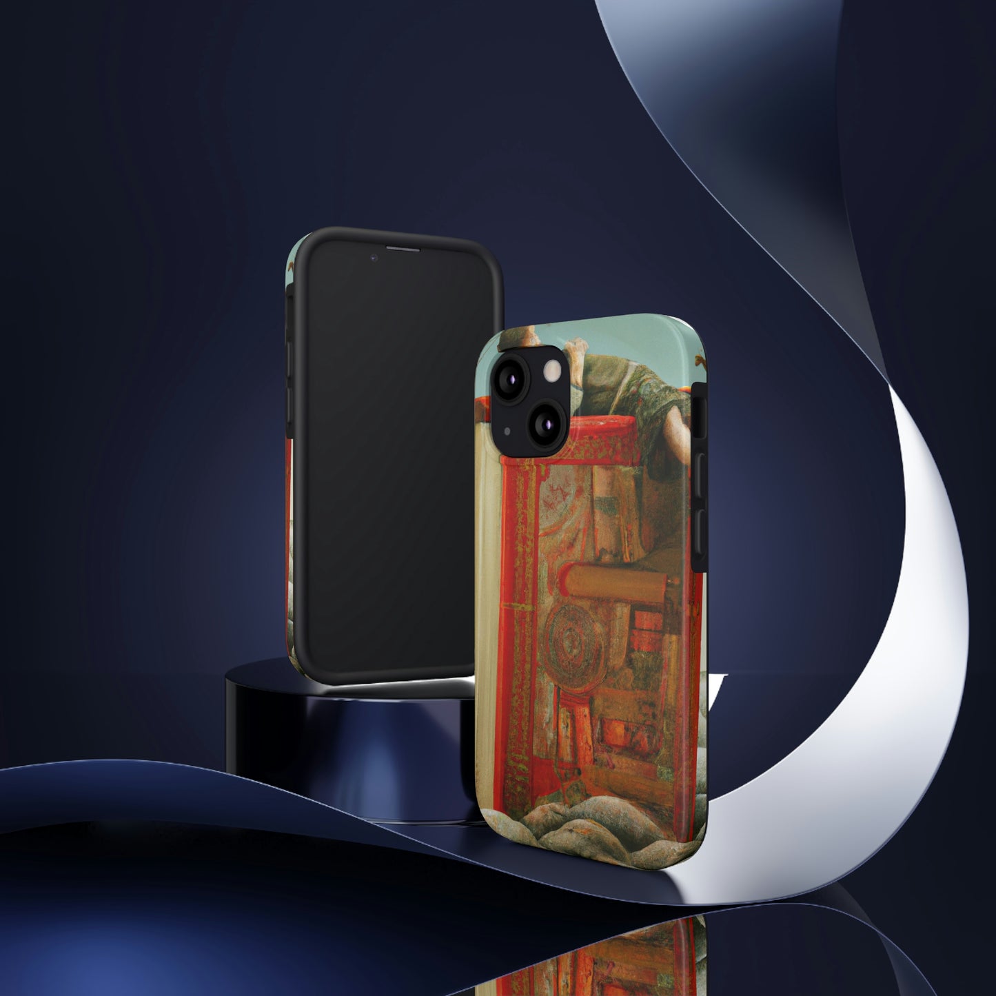 "Cradled by Knowledge" - Die Alien Tough Phone Cases