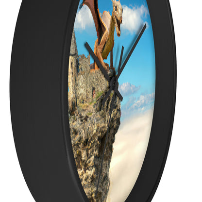 "Dragon Throne of ancients" - The Alien Wall Clock