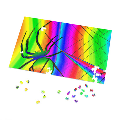 "A Spinnerette's Prismatic Web" - The Alien Jigsaw Puzzle