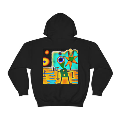 The Forgotten Earth: A Robot's Journey - Sudadera con capucha unisex The Alien