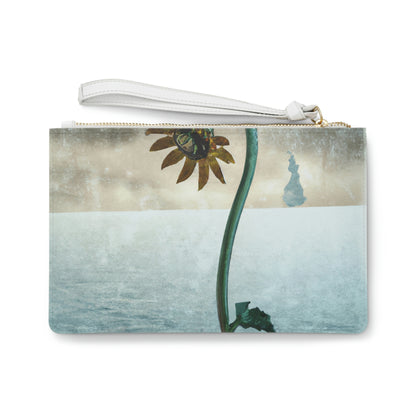 "Fighting the Frost: A Flower's Story" - Die Alien Clutch Bag