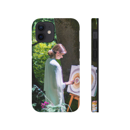 "Enchantment in Oil: A Young Artist's Vision of a Magical Forest" - The Alien Tough Phone Cases