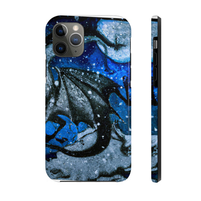 "Frosted Moonlight Dragon" - Die Alien Tough Phone Cases