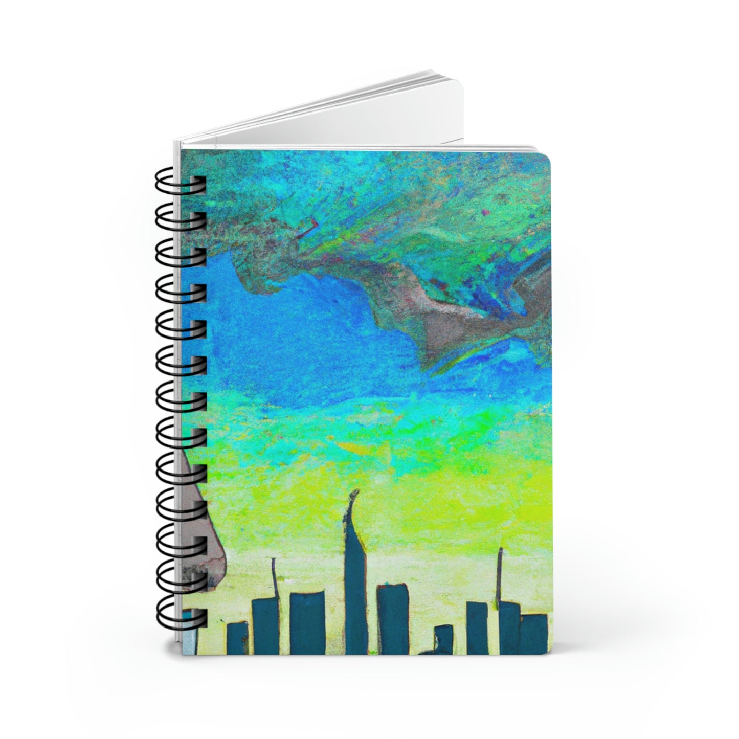 "Majestic Morning Reflections" - The Alien Spiral Bound Journal