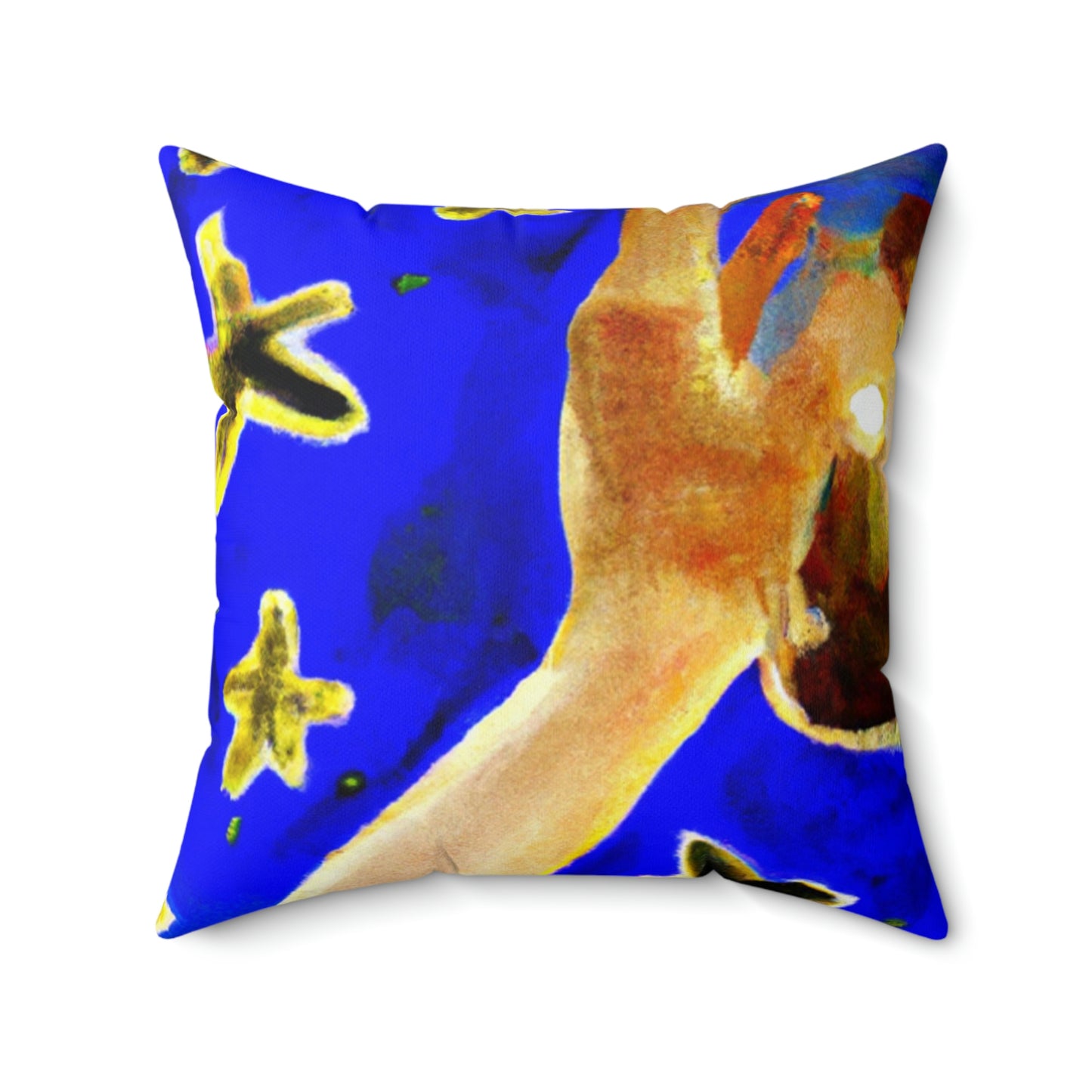 "A Jarful of Stardust" - The Alien Square Pillow