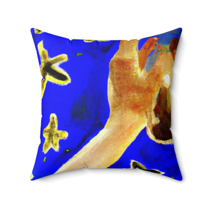 "A Jarful of Stardust" - The Alien Square Pillow