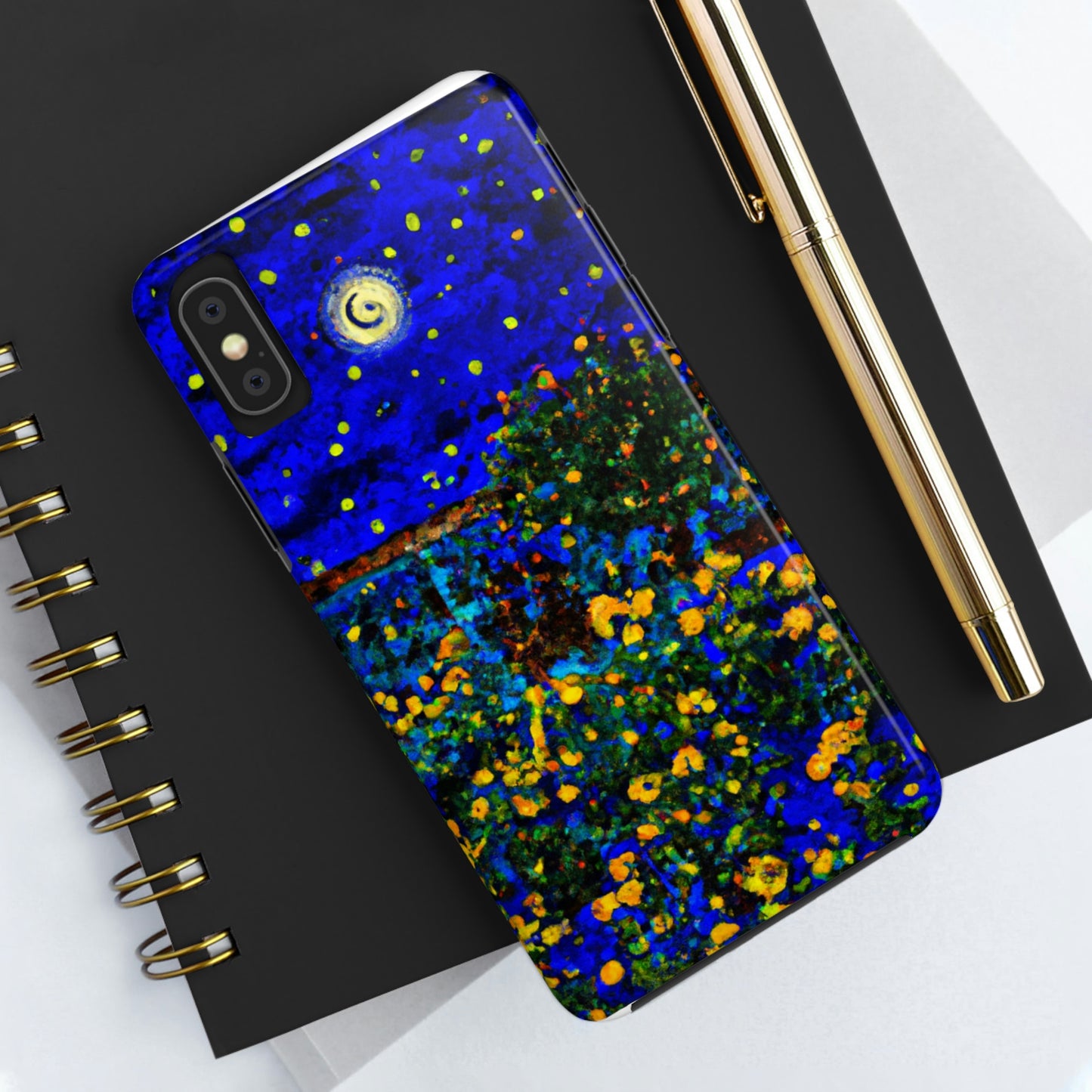 "A Midnight Celebration in Grandma's Garden" - The Alien Tough Phone Cases