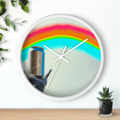 "A Toast To Possibility" - The Alien Wall Clock