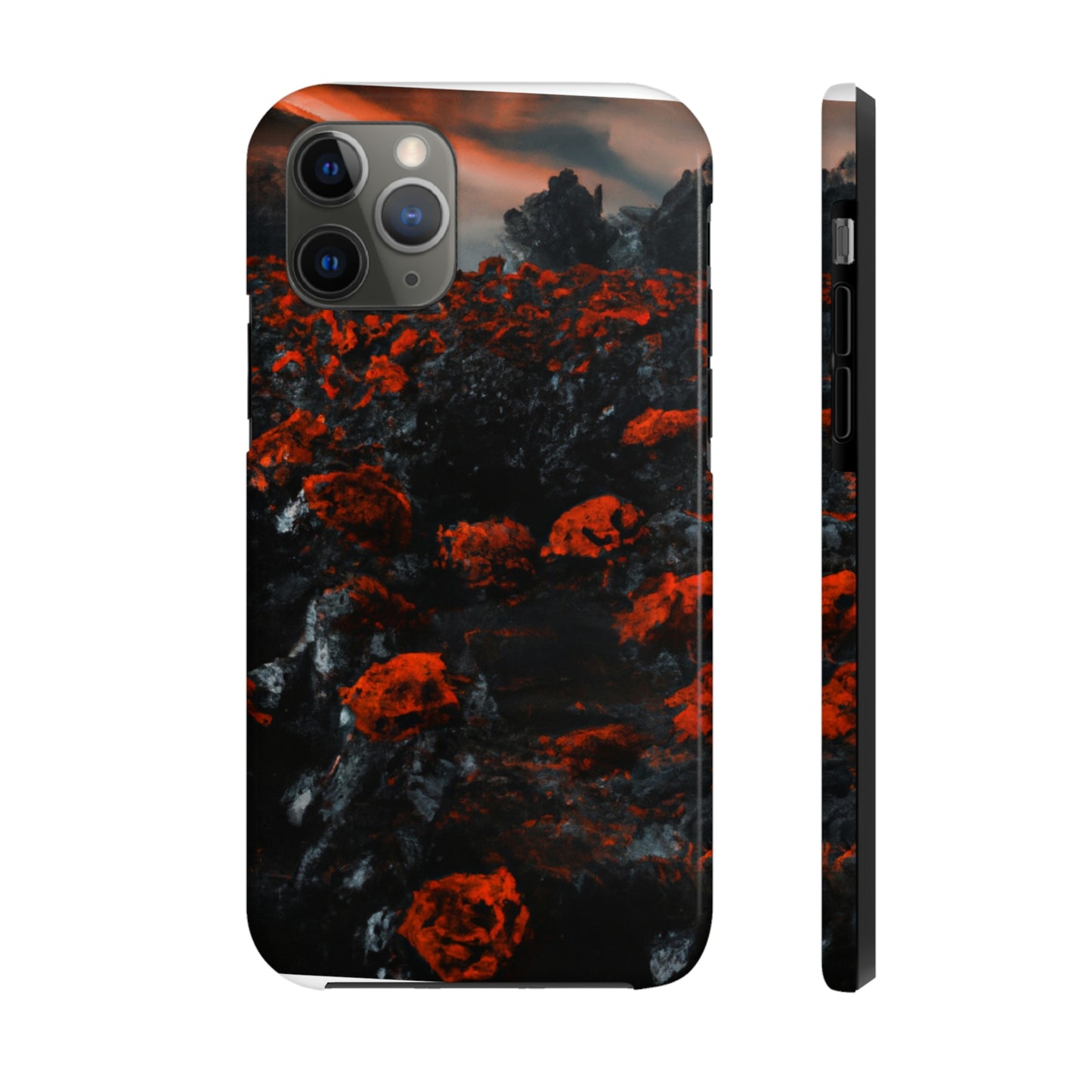 "Inferno der Blüten" - Die Alien Tough Phone Cases