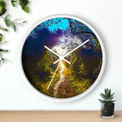 "A Beam of Light on a Forgotten Path" - The Alien Wall Clock