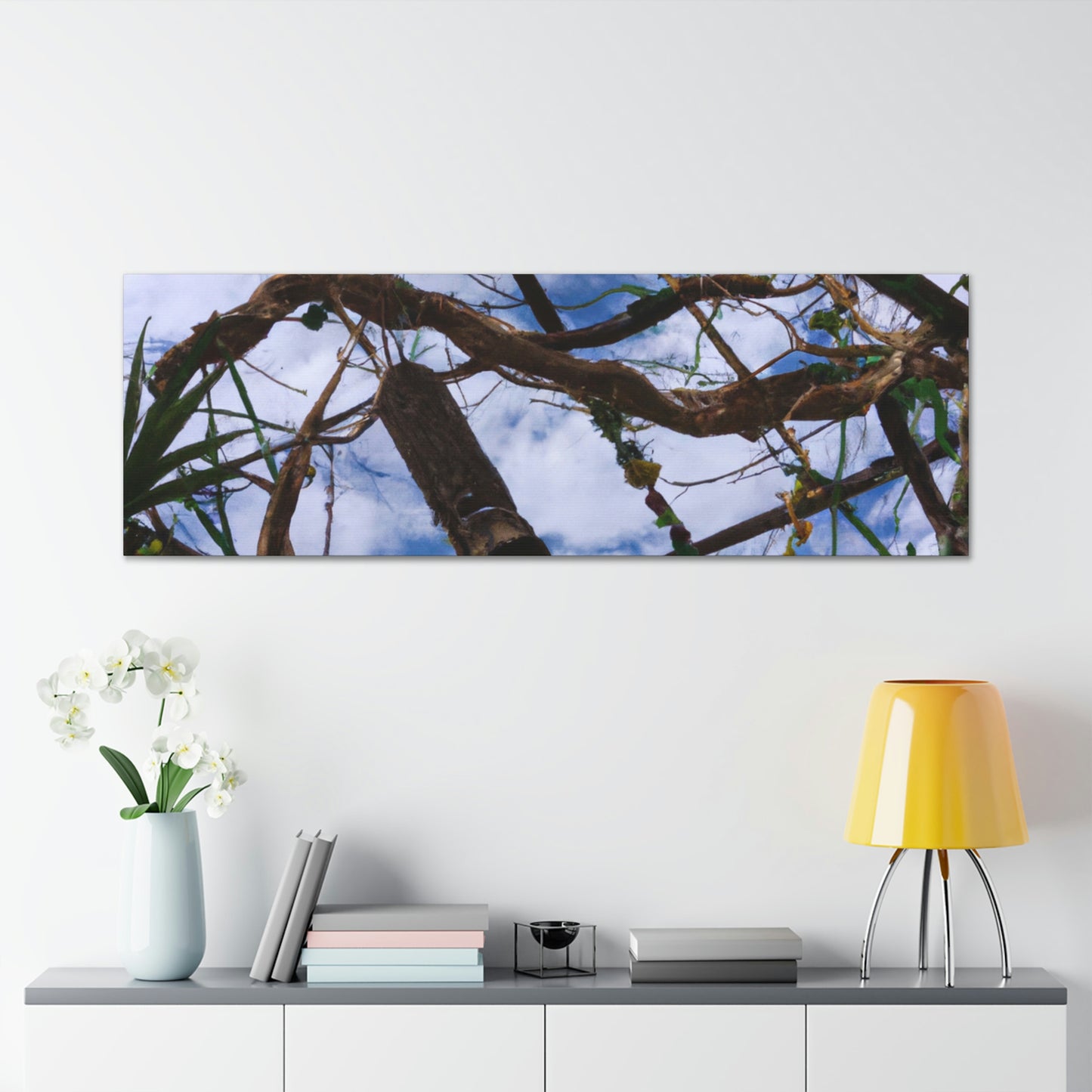 "Connections: A Nature-Inspired Art Installation" - Canvas