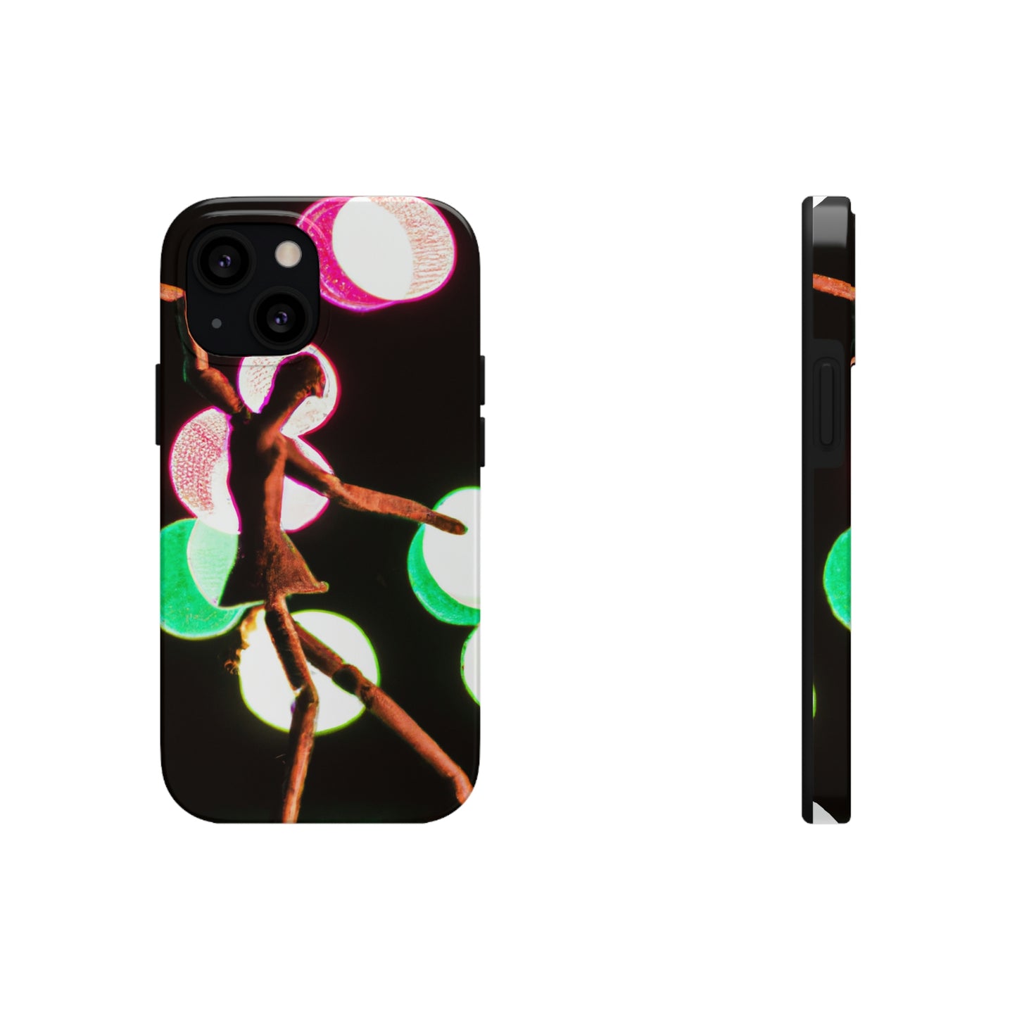 "Dancing in a Starry Shower". - The Alien Tough Phone Cases