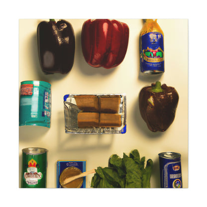 "Grocery Store Palette" - The Alien Canva.