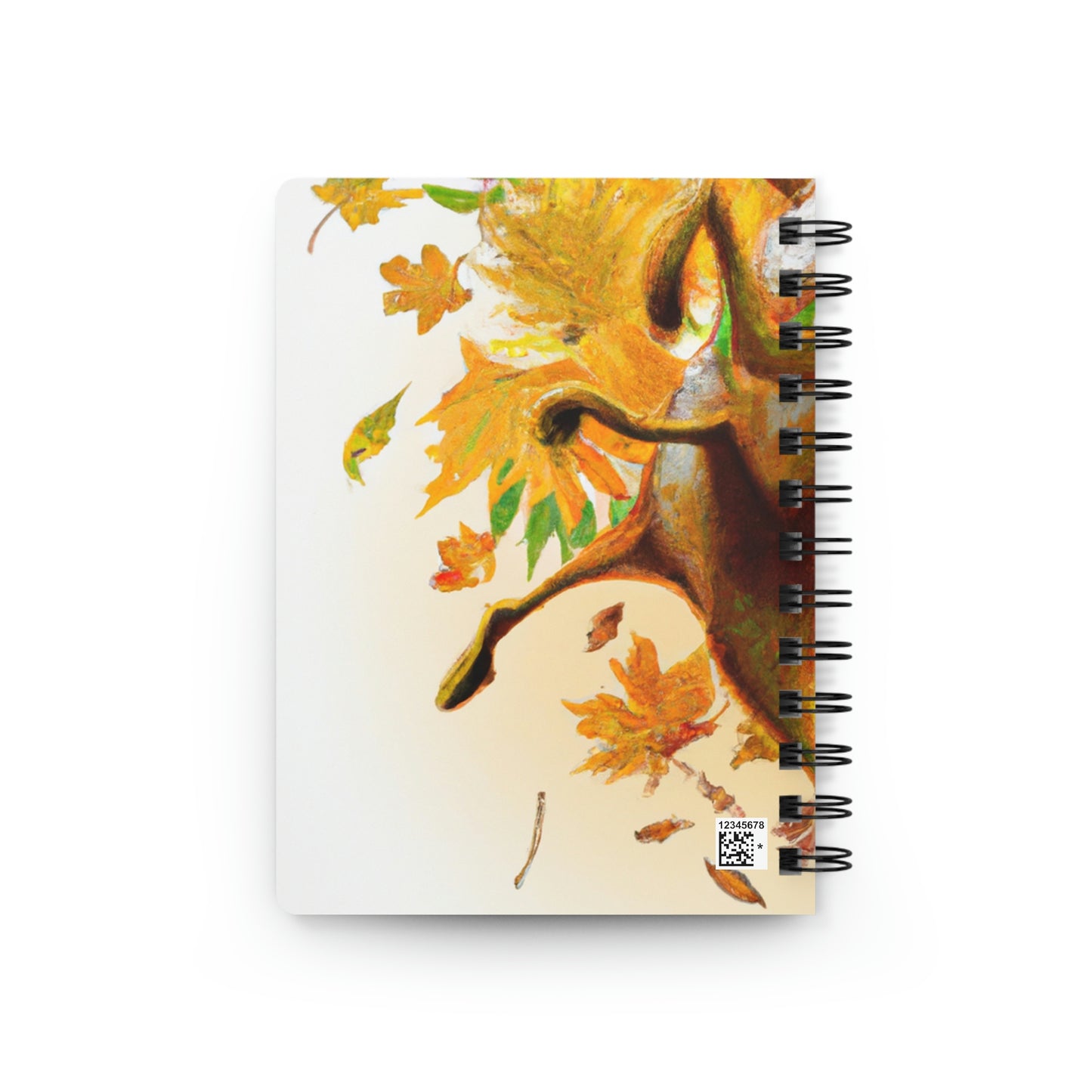 "Autumnal Adventure: A Fox's Mischief" - The Alien Spiral Bound Journal