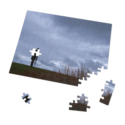 "Lonely Sentinels in the Autumn Sky" - The Alien Jigsaw Puzzle