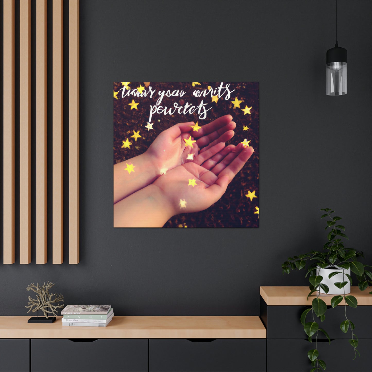 "Un deseo estrellado en mi bolsillo" - The Alien Canva