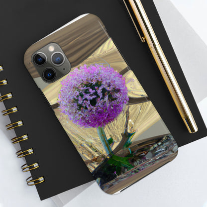 „A Blooming Miracle: Beauty in Chaos“ – The Alien Tough Phone Cases