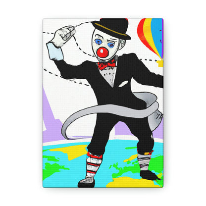 Die große Spionage-Clown-Kapriole - The Alien Canva