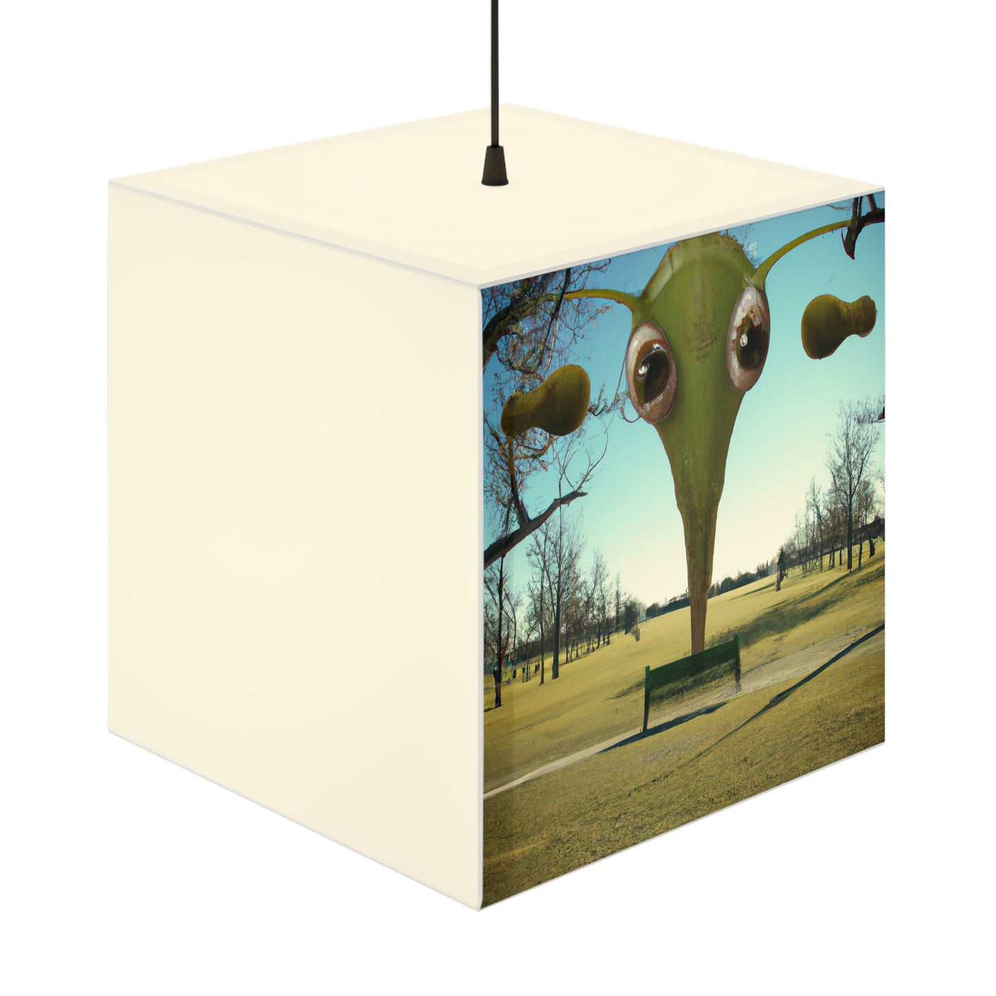 "Alien Parked Tales" - Die Alien Light Cube Lampe