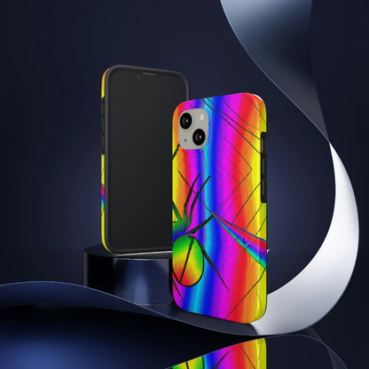 "A Spinnerette's Prismatic Web" - The Alien Tough Phone Cases