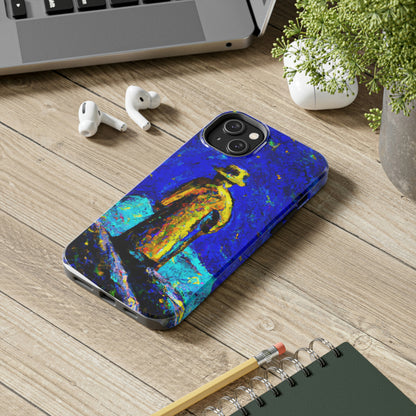 "Lone Mage on the Frozen Summit" - The Alien Tough Phone Cases