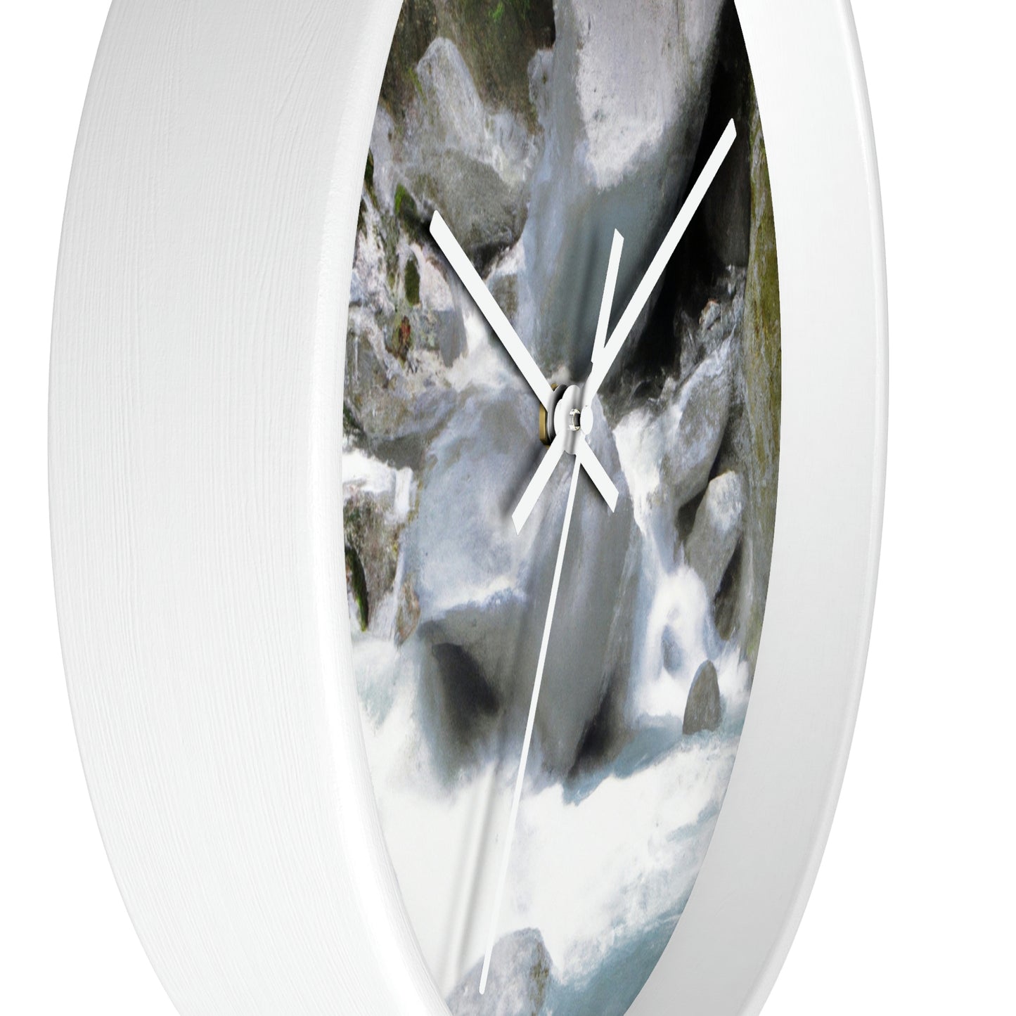 "Canyon Chaos: The Rockslide Race" - The Alien Wall Clock