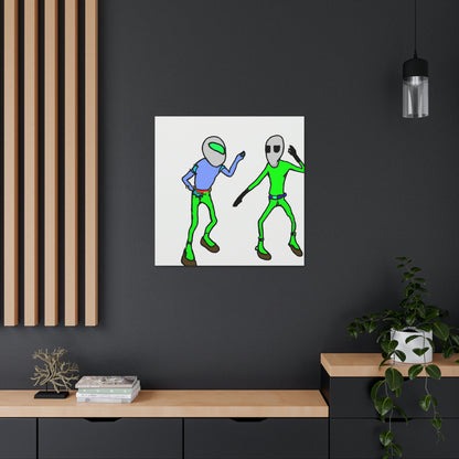 "Inter-Galactic Groovin'!" - The Alien Canva