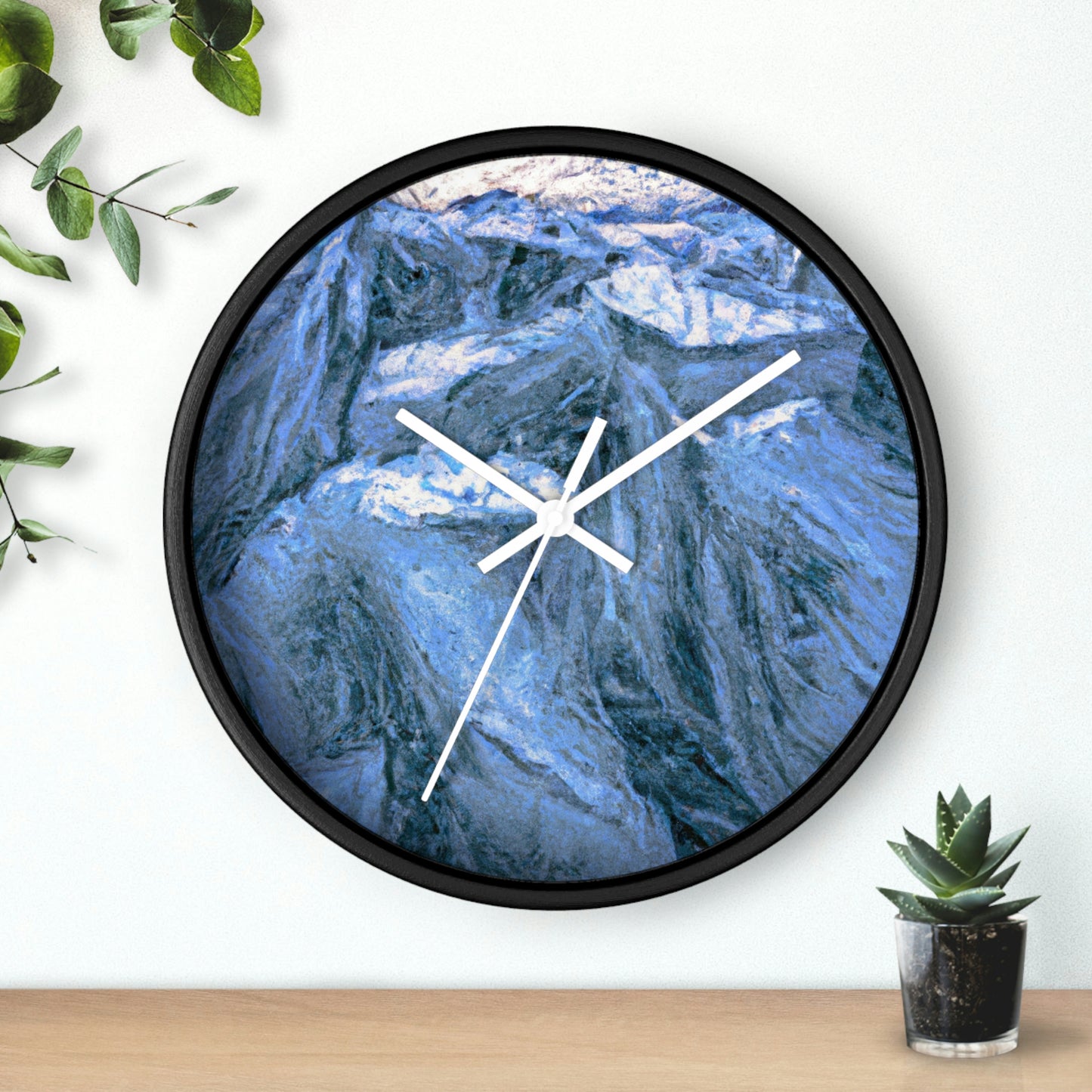 "Frozen Labyrinth" - The Alien Wall Clock